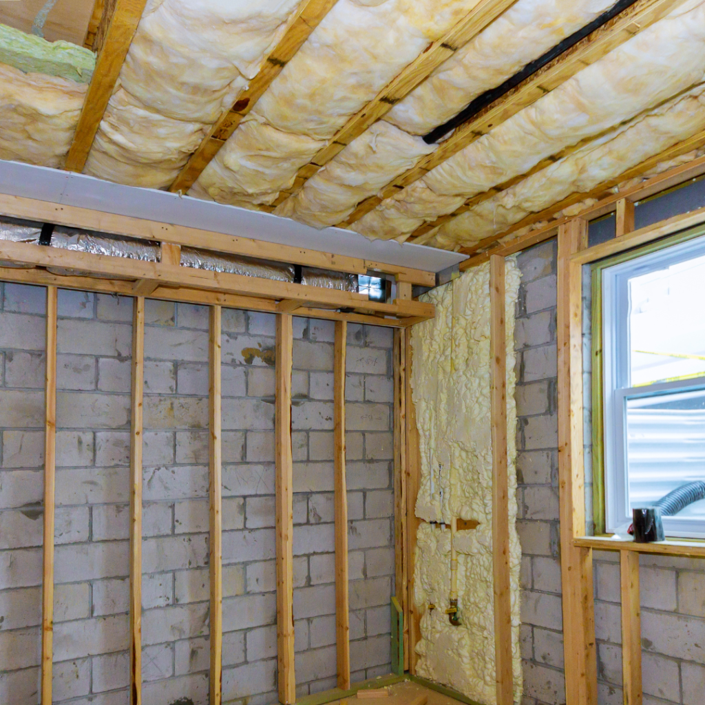 Wooden Frame Insulation